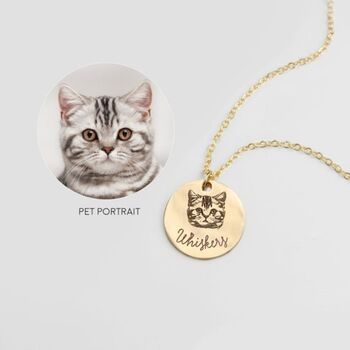 Fur Baby Close Heart Necklace, 3 of 8