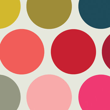 Bauhaus Spot Wrapping Paper Two Sheets, 3 of 7