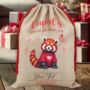 Personalised Valentine Animal Love Heart Cupid Sack, thumbnail 4 of 12