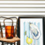 Al Fresco Oysters And Lemons Illustrated Art Print, thumbnail 2 of 7