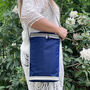 Dual Bottle Wine Cooler Bag + Accessories Navy Blue, thumbnail 3 of 4
