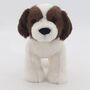 Puppy Dog Saint Bernard Soft Toy With Gift Packaging, thumbnail 2 of 7