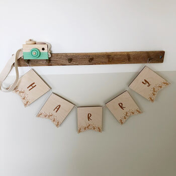 Personalised Mountains Bunting, 2 of 4