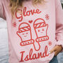 Glove Island Women's Christmas Jumper, thumbnail 1 of 8