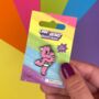 Care Bears Unlock The Magic Cheer Bear Pin Badge, thumbnail 1 of 2