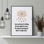 Life Is About Learning To Dance In The Rain Print, thumbnail 4 of 6