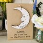 Personalised Grandmother Moon Love You Card, thumbnail 1 of 4