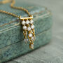 Antique Art Deco Ladder Necklace, thumbnail 1 of 11