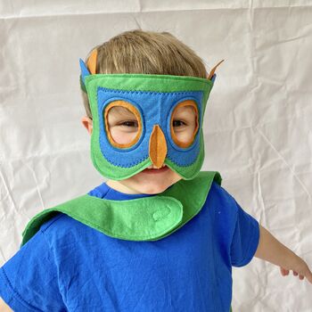 Green Parrot Costume For Kids And Adults, 7 of 9