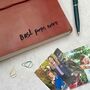 Personalised Handwriting Distressed Leather Photo Album, thumbnail 9 of 12