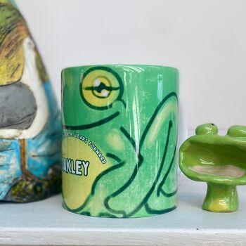Personalised Frog Storage Pot “Great Leaps”, 2 of 5
