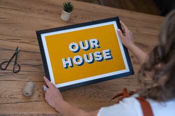 Our House Print, Housewarming Gift, 5 of 7