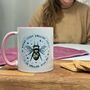Queen Bee Personalised Mug For Mum Or Grandma, thumbnail 4 of 5
