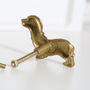 Dachshund Sausage Dog Iron Drawer Handle Knob, thumbnail 2 of 2