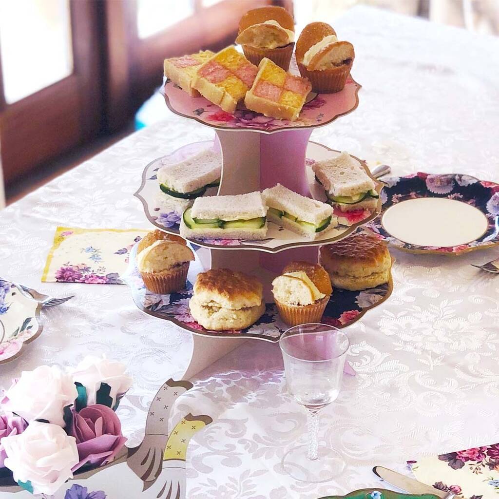 Floral Afternoon Tea At Home Table Decorations Pack, 1 of 9