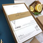 The Cocktail Collection Personalised Writing Set, thumbnail 2 of 8