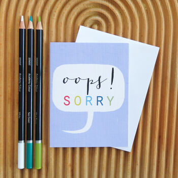 Mini Oops! Sorry Card, 5 of 5