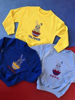 Personalised Easter Children Sweater, 2 of 6