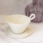 Porcelain Espresso Cup And Saucer, thumbnail 1 of 5