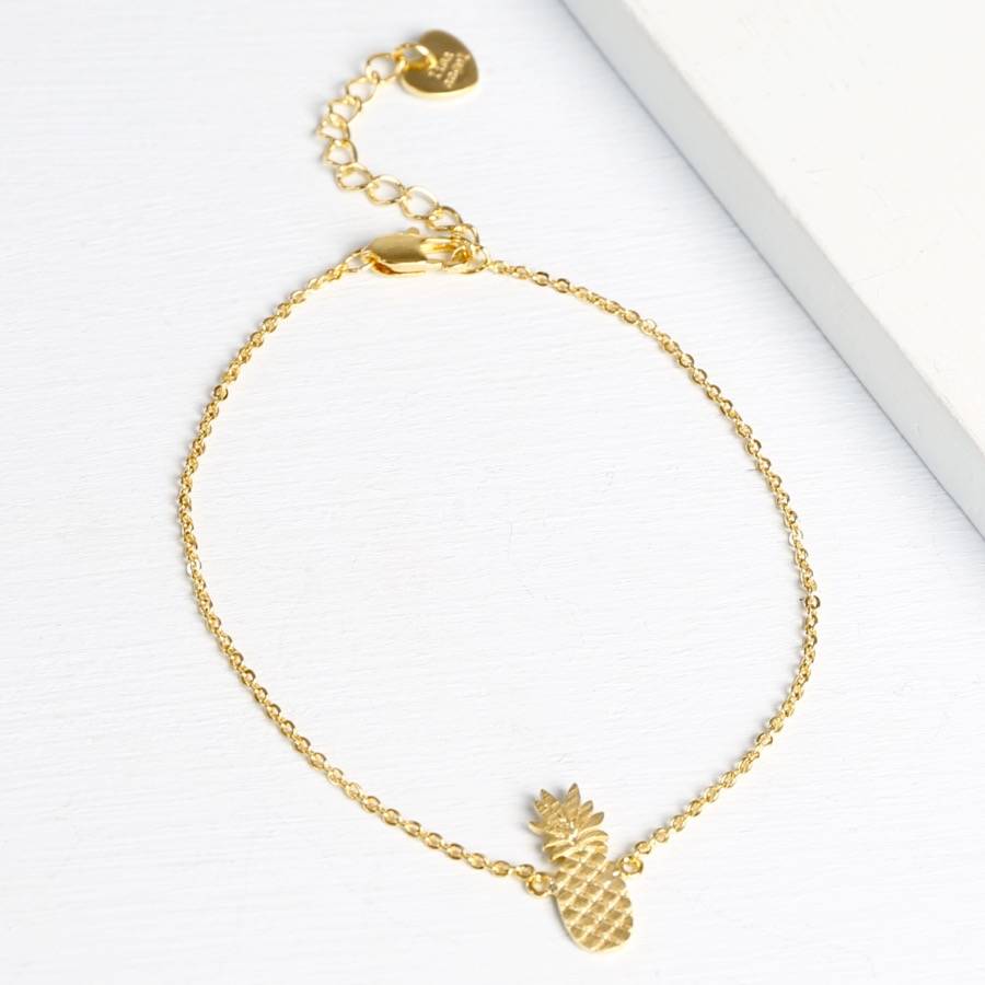 pineapple bracelet by lisa angel | notonthehighstreet.com