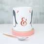 Personalised Penguin Couple Valentines Mug, thumbnail 2 of 5