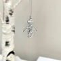 Sterling Silver Jointed Bear Necklace, thumbnail 8 of 8