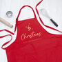 Personalised Christmas With The Family Apron, thumbnail 1 of 10