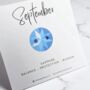 Sterling Silver September Birthstone Bracelet, thumbnail 6 of 10