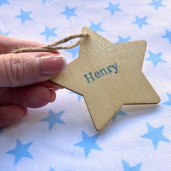 Personalised Wooden Christmas Decoration, 6 of 12
