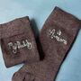 Personalised Daddy Socks Fathers Day Gift, thumbnail 4 of 4