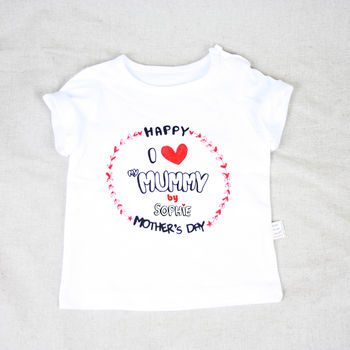 Personalised Mothers Day T Shirt / T Shirt Set, 2 of 7