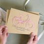 Personalised Papercut Bicycle Mother's Day Card, thumbnail 2 of 5