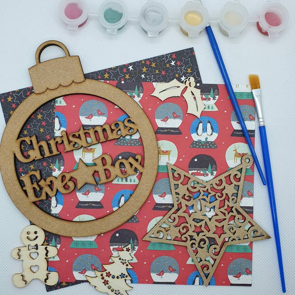 Christmas Eve Box Craft Pack By Lu Li Crafts | notonthehighstreet.com