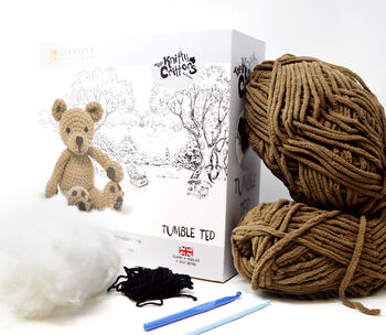 Tumble Ted Crochet Kit, 4 of 4