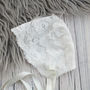 Sheer Lace Christening Bonnet Holly, thumbnail 7 of 10
