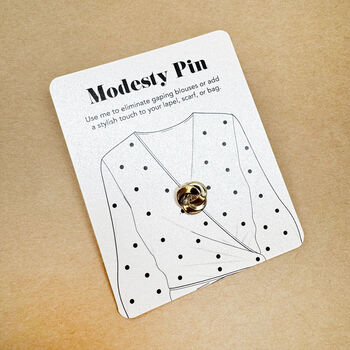 Modesty Knot Pin, Brooch, Pin Badge, Friendship Knot, 5 of 6