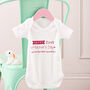 'Happy First Mother's Day' Babygrow, thumbnail 1 of 4