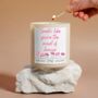 Smells Like You're The Maid Of Honour Candle Gift, thumbnail 1 of 6
