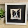 Personalised Hand Painted Pet Portrait Framed Tile, thumbnail 6 of 10