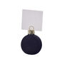 Navy Bauble Place Card Holders With Place Cards, thumbnail 2 of 3