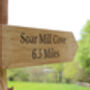 Personalised Directional Fingerpost Sign, thumbnail 2 of 7