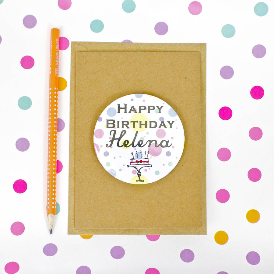 Lovely 88 Happy Birthday Personalised Card
