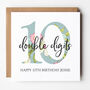 10th Birthday Card For Girls, thumbnail 1 of 4