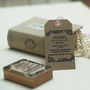 Personalised Wedding Invitation Stamp Lace Design, thumbnail 3 of 4