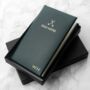 Personalised Embossed Luxury Leather Golf Note Book, thumbnail 6 of 7