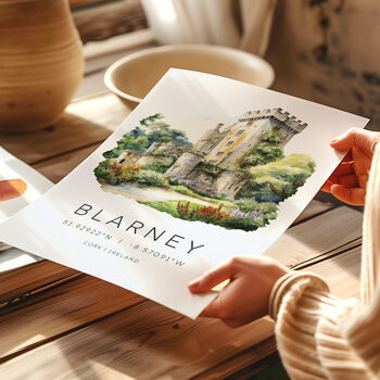 Ireland Travel Print Of Blarney Castle, 6 of 7