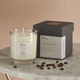 Personalised Coffee And Caramel Luxury Soy Candle Gift, thumbnail 5 of 6