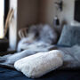 Sheepskin Hot Water Bottle In Assorted Colours, thumbnail 9 of 11