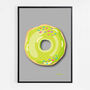 Lime Doughnut Print, thumbnail 3 of 6