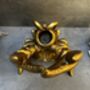 Drunken Lobster Wine Bottle Holder Gold Freestanding, thumbnail 8 of 12